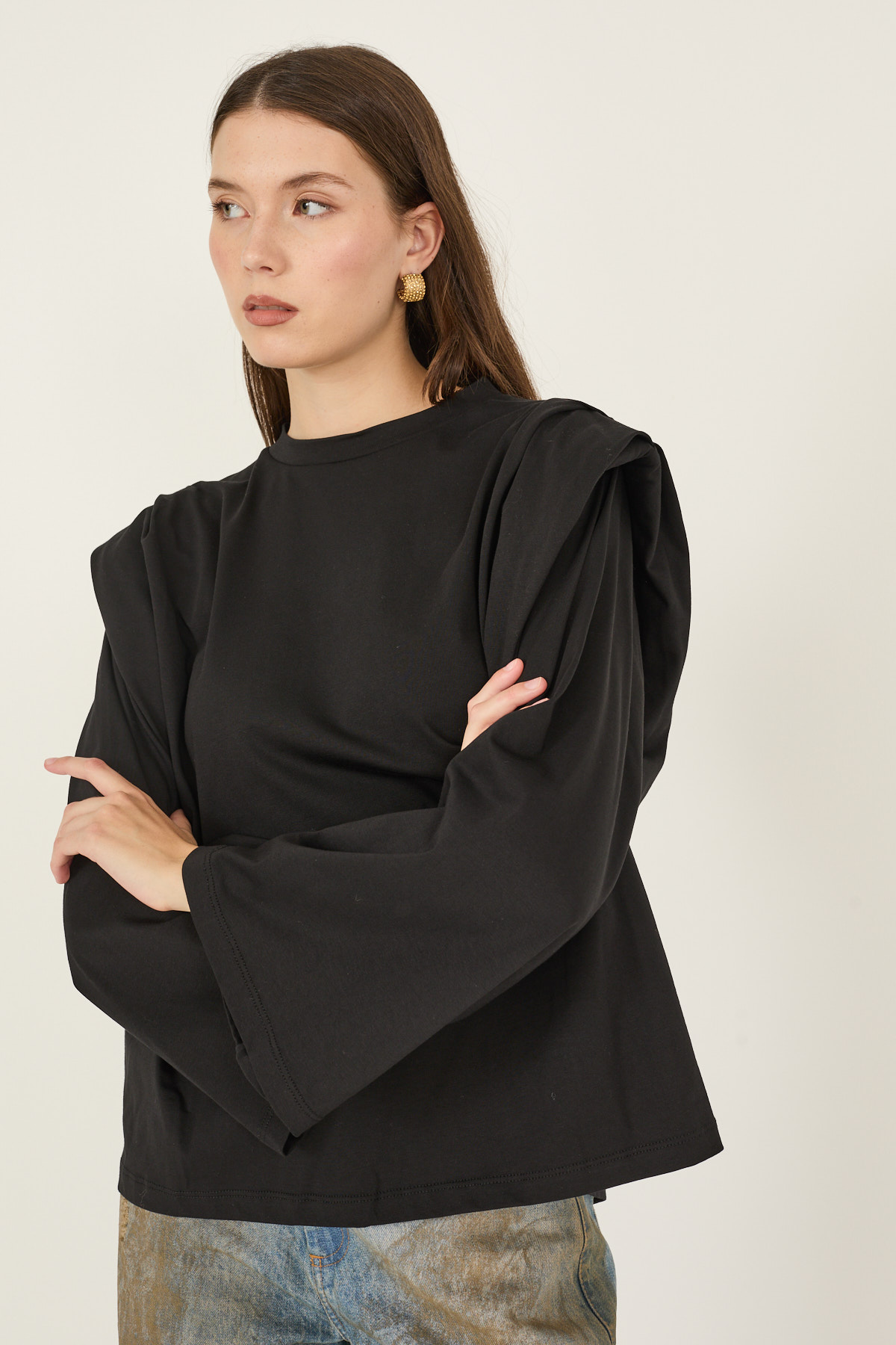 t-shirt-in-cotone-con-ripresa-sulla-spalla-s40m0981-01-webout.jpg